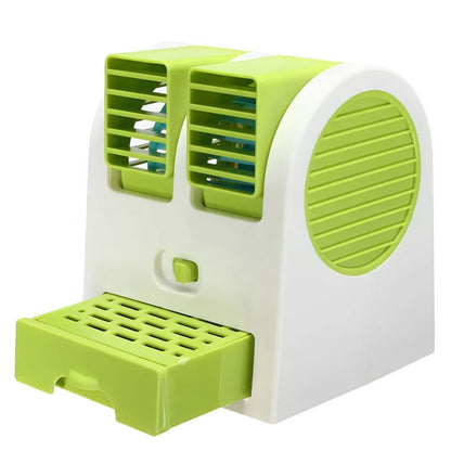 Portable Mini AC Air Cooler USB &amp; Battery Operated | Dual