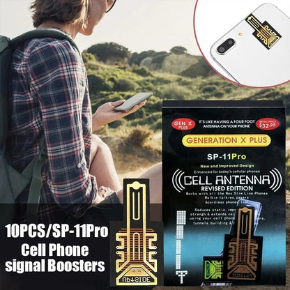 Mobile Phone Signal Booster Portable Phone Signal Enhancement Stickers for Cell