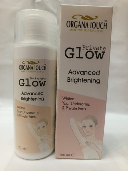 Organa Touch Fresh &amp; Natural Underarm Whitening Cream Private Glow ( Advanced
