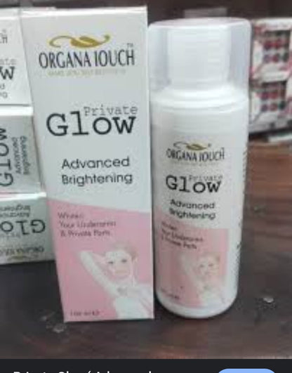 Organa Touch Fresh &amp; Natural Underarm Whitening Cream Private Glow ( Advanced