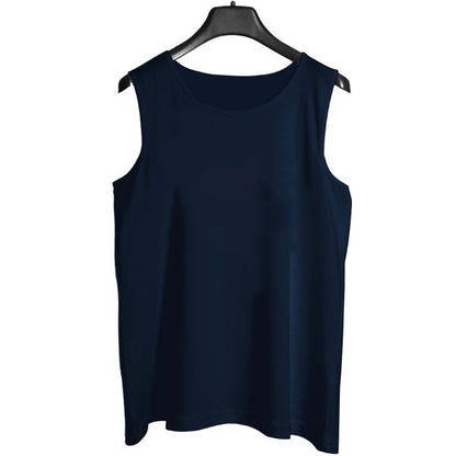 Captain Black Men's Vest [Black] | Sleeve-Less 100% Pure Sando