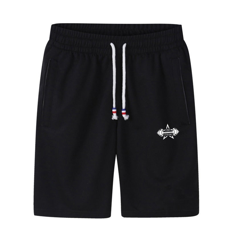 Branded Men’s Shorts Pocket BLACK | MEN | for Gym, Sports &amp;