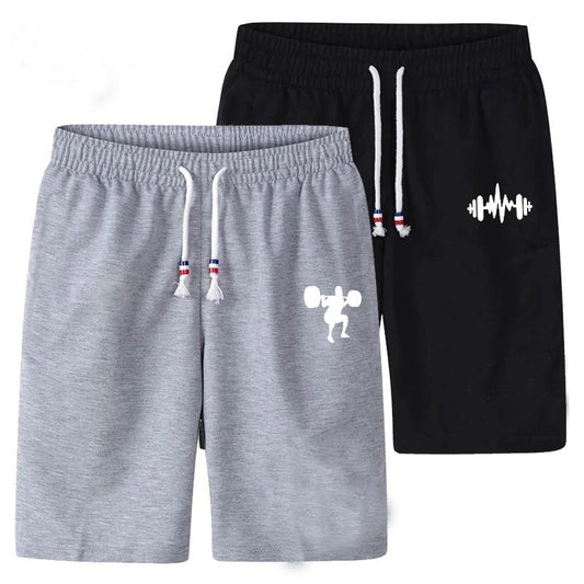 [Pack Of 2] Simple Stripe Style Fashion Shorts for Men | Shorts