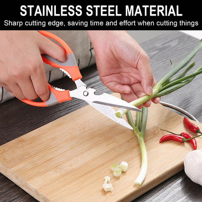 Multifunction Kitchen Scissors Heavy Duty Food Shears for Chicken Meat Vegetable Fish