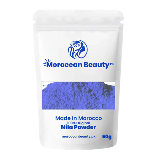 Moroccan Beauty 100% Original Nila Powder | Blue Nila Skin Whitening Powder