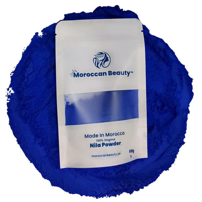Moroccan Beauty 100% Original Nila Powder | Blue Nila Skin Whitening Powder