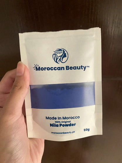 Moroccan Beauty 100% Original Nila Powder | Blue Nila Skin Whitening Powder