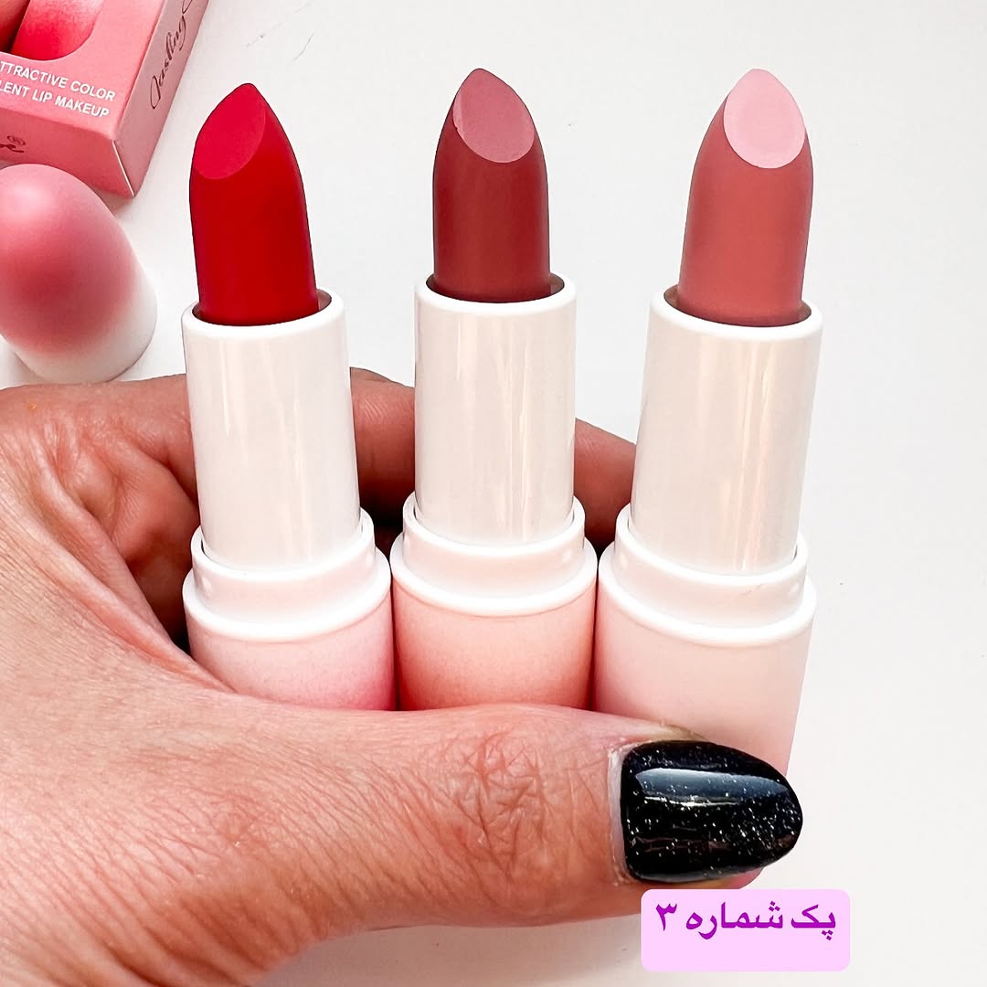 Color Castle High Coverage &amp; Long Lasting Lipstick [Pack of 3] |