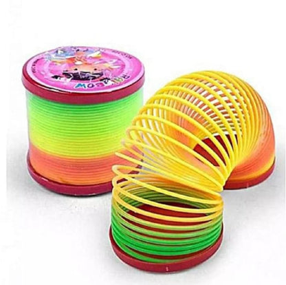 Magic Slinky Rainbow Springs Bounce Fun Toy For Kids | Magic Rainbox
