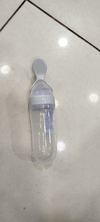 Silicone Bottle Feeding Baby Spoon Feeder - Best Quality Spoon Feeder -