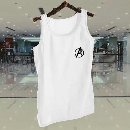 Pack of 1 Avengers Logo White Sando Jersey for Men |