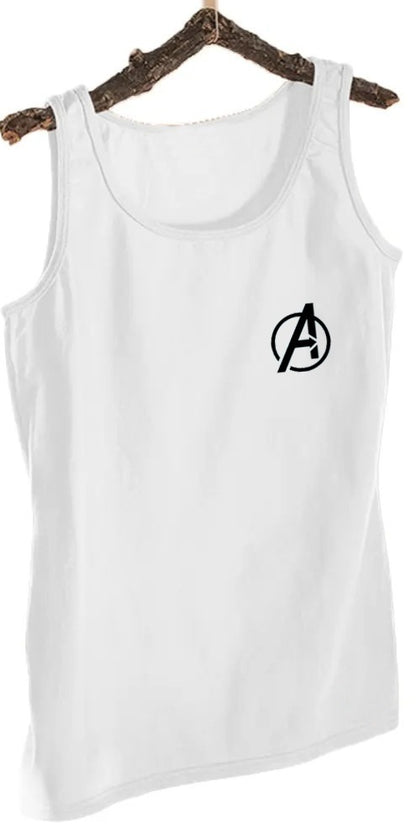 Pack of 1 Avengers Logo White Sando Jersey for Men |