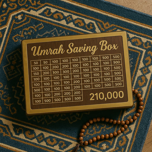 Umrah Saving Box - Box For Umrah Saving | Umrah Saving Box