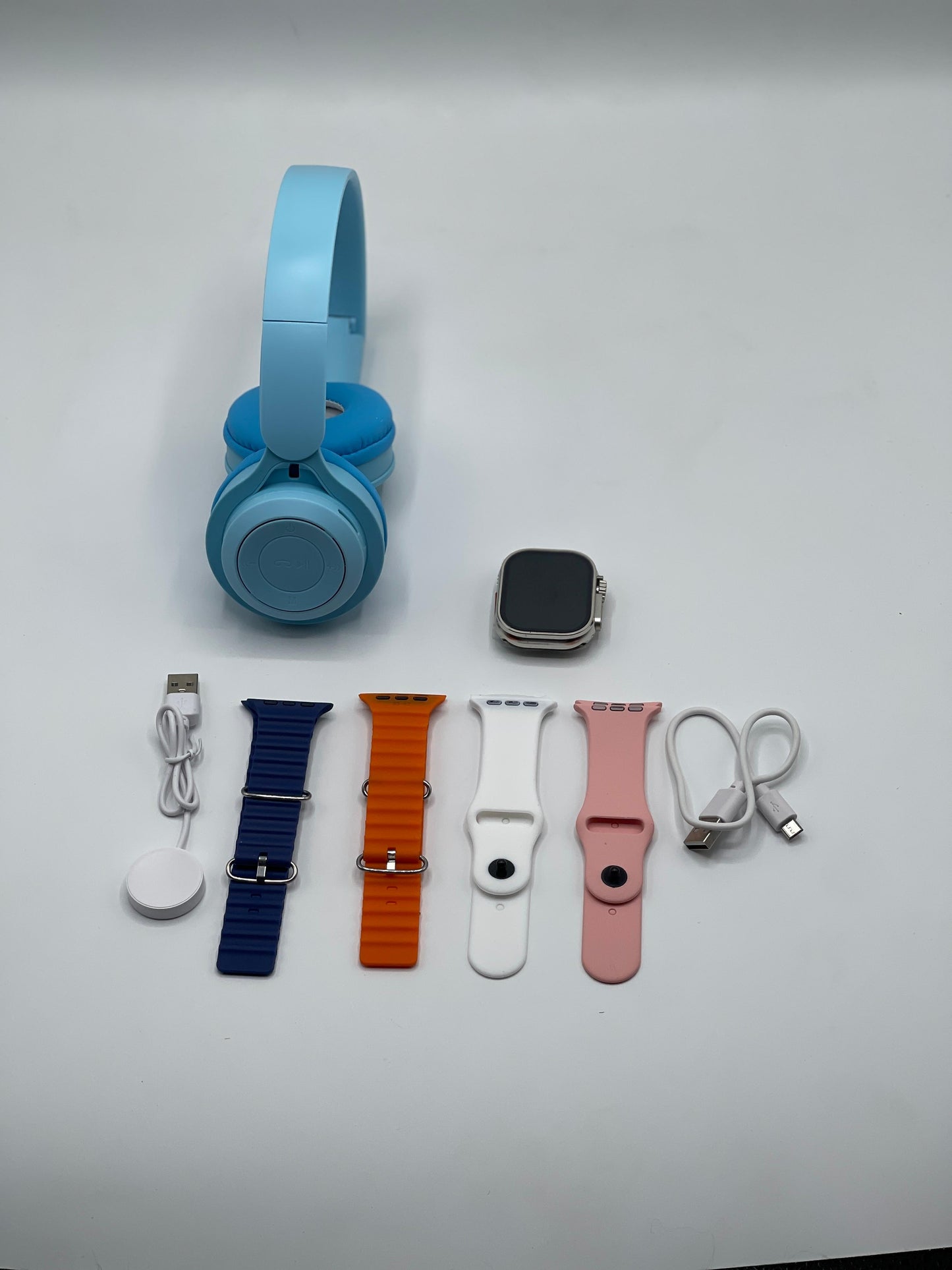 Ultra 2 Smart Watch Bundle Includes Free P47 Wireless Headphone +