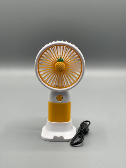 Mini Portable Handheld Fan | USB Rechargeable Fan Cute Compact Design