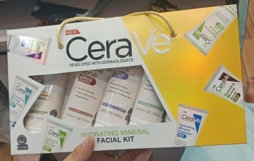 Pack of 06 CeraVe Hydrating Mineral Facial Kit | Best Quality Hydrating