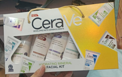 Pack of 06 CeraVe Hydrating Mineral Facial Kit | Best Quality Hydrating