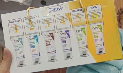 Pack of 06 CeraVe Hydrating Mineral Facial Kit | Best Quality Hydrating