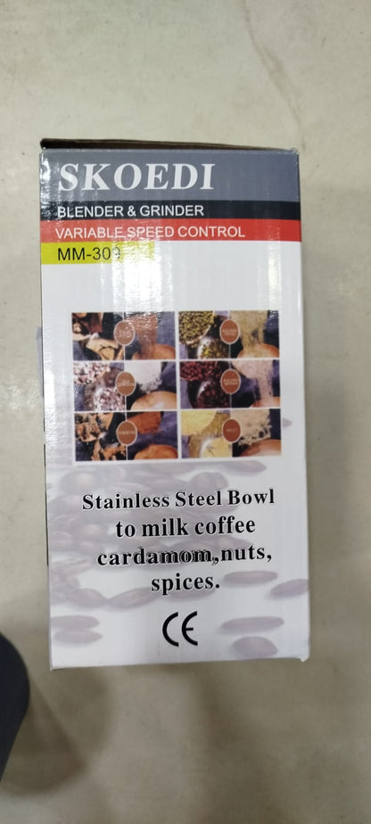 Electric Coffee Grinder &amp; Food Processor 350W Powerful Motor