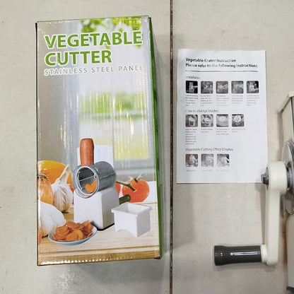 Vegetable Cutter Stainless Steel | Manual Vegetable Cutter Slicer &amp; Grater |