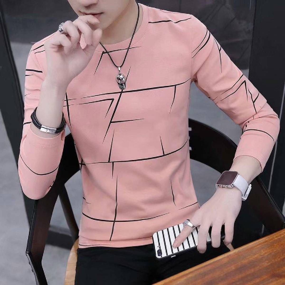 Fancy Cotton Jersey Full Sleeves T Shirt For Men | Best Quality