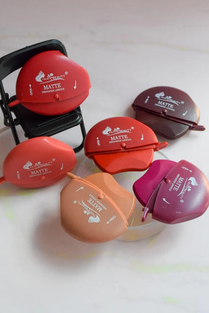 Velvet Matte Lipstick Lazy Lip Lipstick Matte Long Lasting Lipstick (random color)