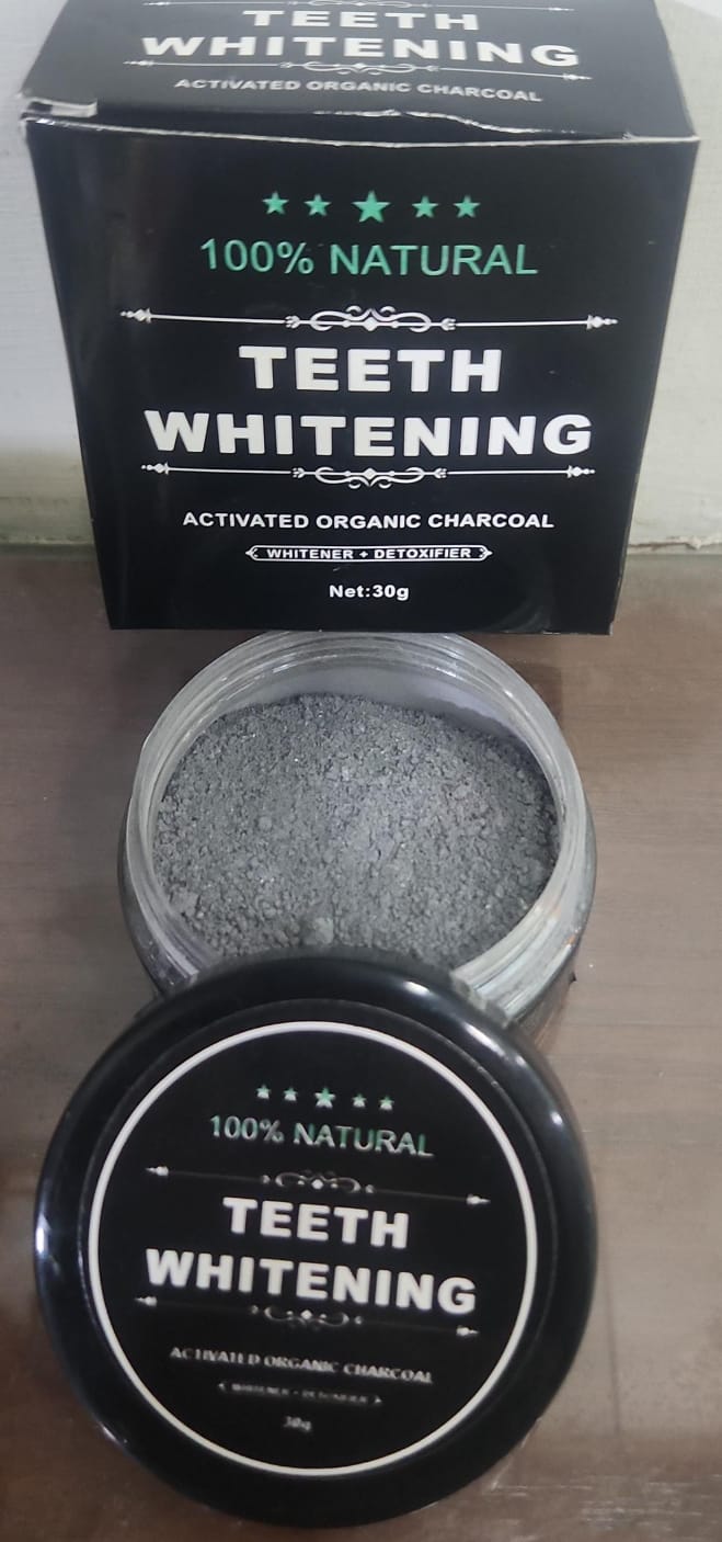 Teeth Whitening Charcoal Powder (Organic) Charcoal (30G)