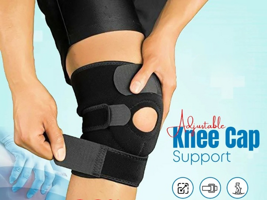 Adjustable Knee Cap Support kneepad Adjustable Sports Leg Knee Brace Wrap knee