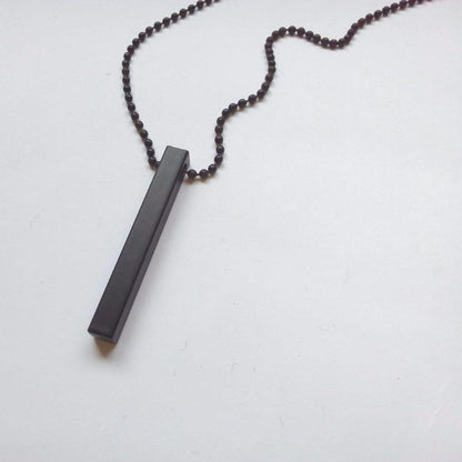 vertical bar Necklace Locket Chain for boys girls neck chain for men