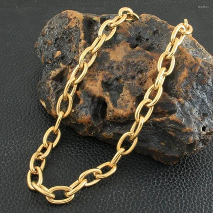 Men’s Necklace Gold Chain Urban Fashion Gold Plated Chain