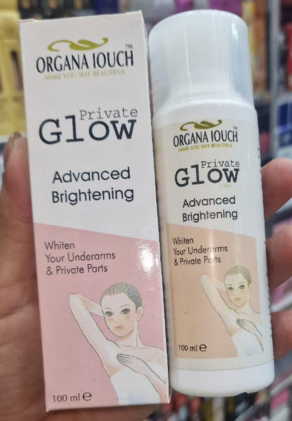 Organa Touch Fresh &amp; Natural Underarm Whitening Cream Private Glow ( Advanced