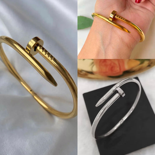Nail Bracelet keel Kara Bracelet for Girls and Women For Women