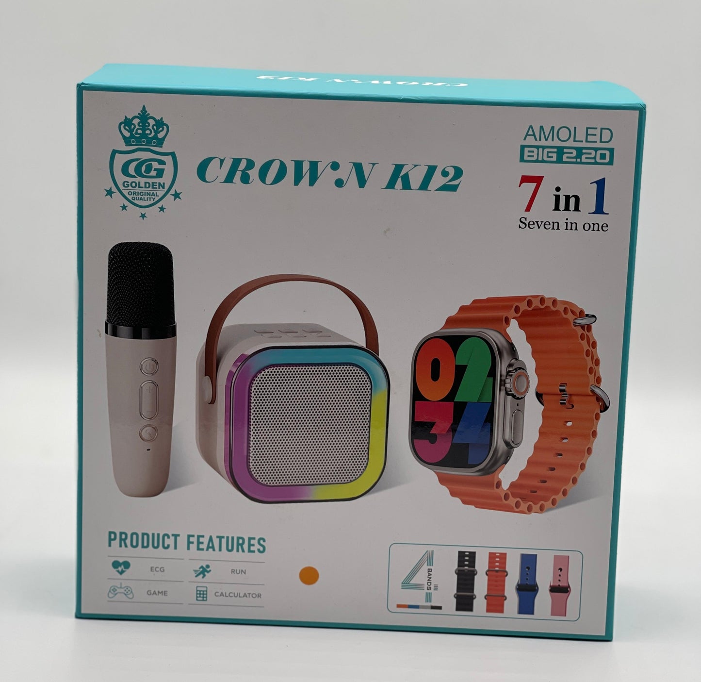 Crown K12 Watch &amp; Speaker Set - Best Quality Speaker Set &amp;