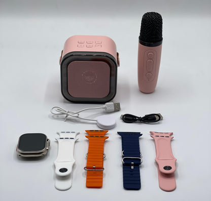 Crown K12 Watch &amp; Speaker Set - Best Quality Speaker Set &amp;