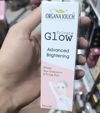 Organa Touch Fresh &amp; Natural Underarm Whitening Cream Private Glow ( Advanced