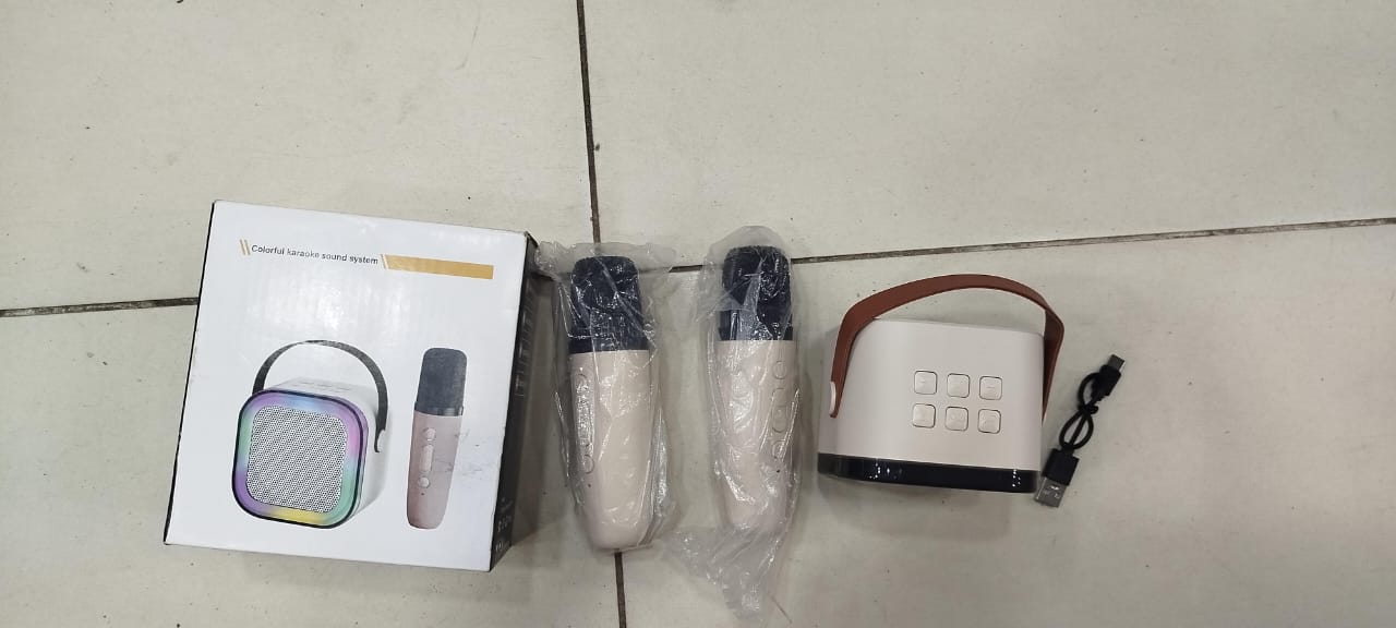 K12 Wireless Audio Microphone Bluetooth Speaker Portable Stereo Speaker Bluetooth Speaker Karaoke