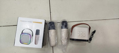 K12 Wireless Audio Microphone Bluetooth Speaker Portable Stereo Speaker Bluetooth Speaker Karaoke