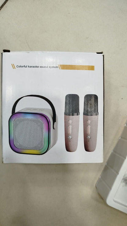 K12 Wireless Audio Microphone Bluetooth Speaker Portable Stereo Speaker Bluetooth Speaker Karaoke