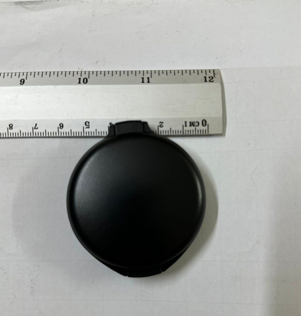 Black Stamp Pad Waterproof Mini Fingerprint Ink Pad Portable Black Thumbprint Ink