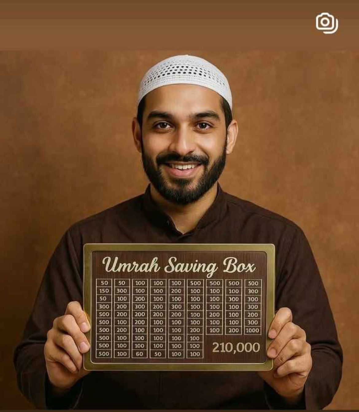 Umrah Saving Box - Box For Umrah Saving | Umrah Saving Box