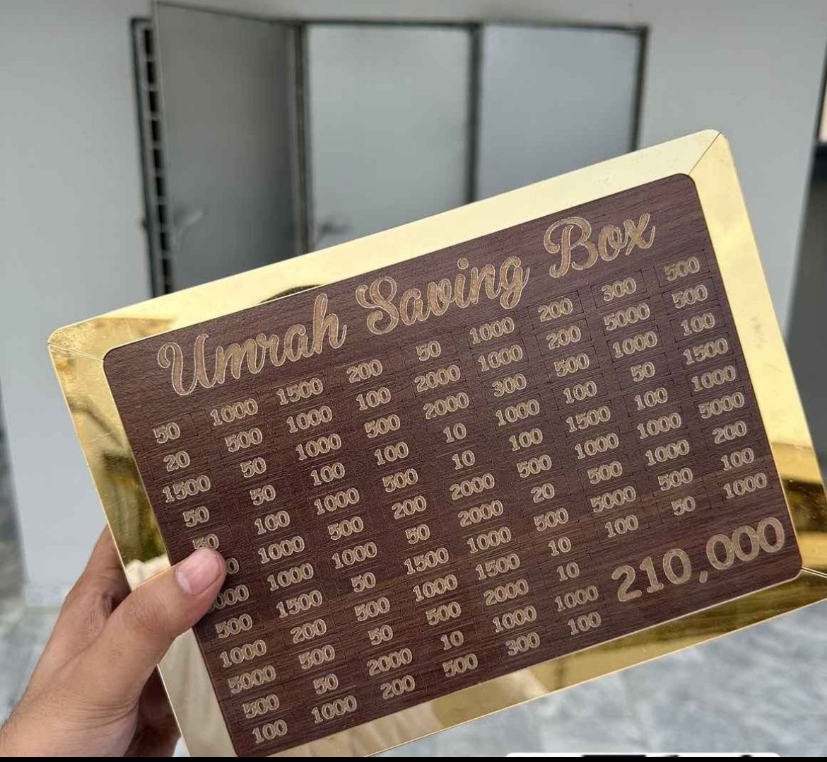 Umrah Saving Box - Box For Umrah Saving | Umrah Saving Box
