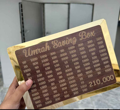 Umrah Saving Box - Box For Umrah Saving | Umrah Saving Box