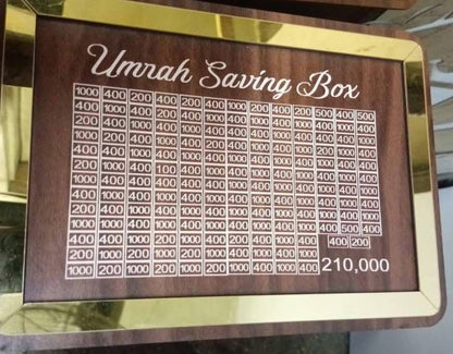 Umrah Saving Box - Box For Umrah Saving | Umrah Saving Box