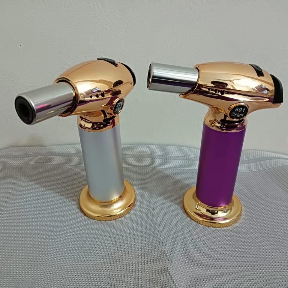 High Quality Torch Lighter for Cigar Kitchen Culinary Gas Refillable BBQ Torch