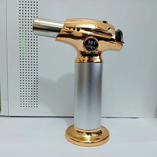 High Quality Torch Lighter for Cigar Kitchen Culinary Gas Refillable BBQ Torch