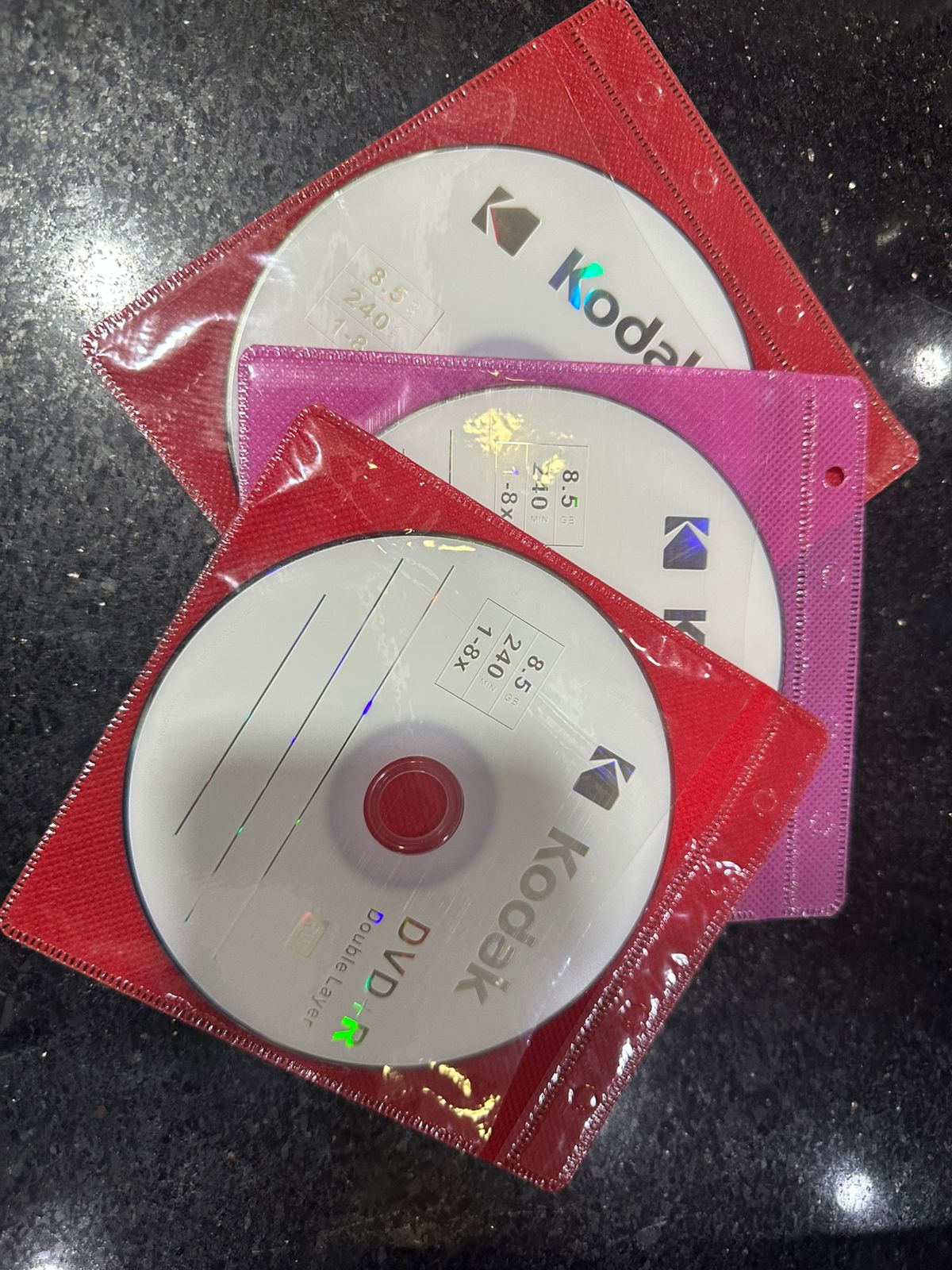Kodak, DVD+R DL Blank Discs, Pack of 50-DiscsKodak, DVD+R DL Blank Discs