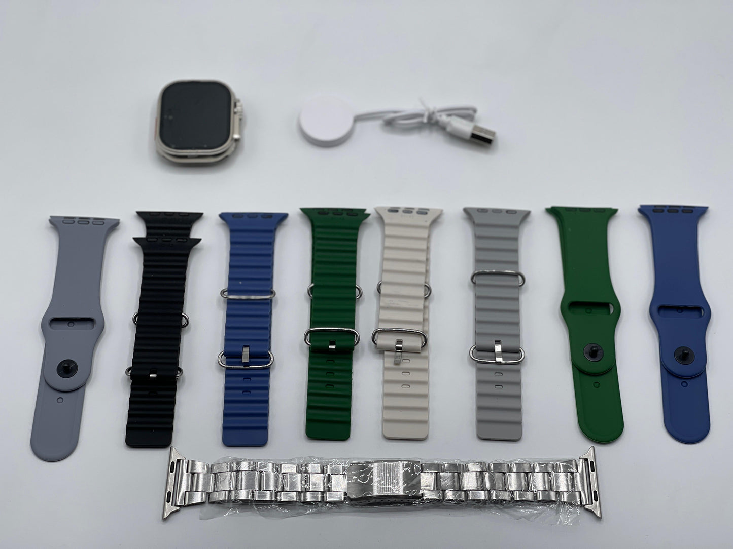 Smartwatch With 10 Stripes | Big 2.20 Ultra 2 Smart Watch -