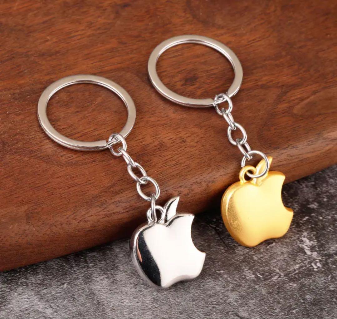 01 PCs Apple Design Keychain | Best Quality Key Chain | Key-Chain