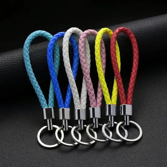 01 PCs Multi Color Braided Design Keychain | Best Quality Keychain (