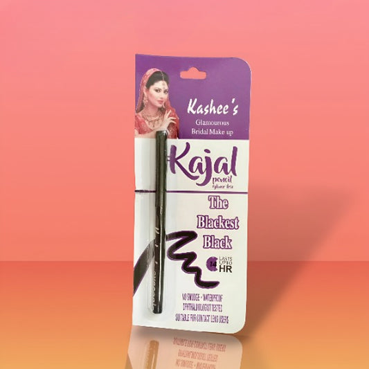 Pack Of 01 - Kashee's Black Kajal Pencil - Kajal Pencil For